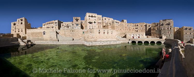 The beautiful village of Hababa with its water cistern, Yemen.jpg